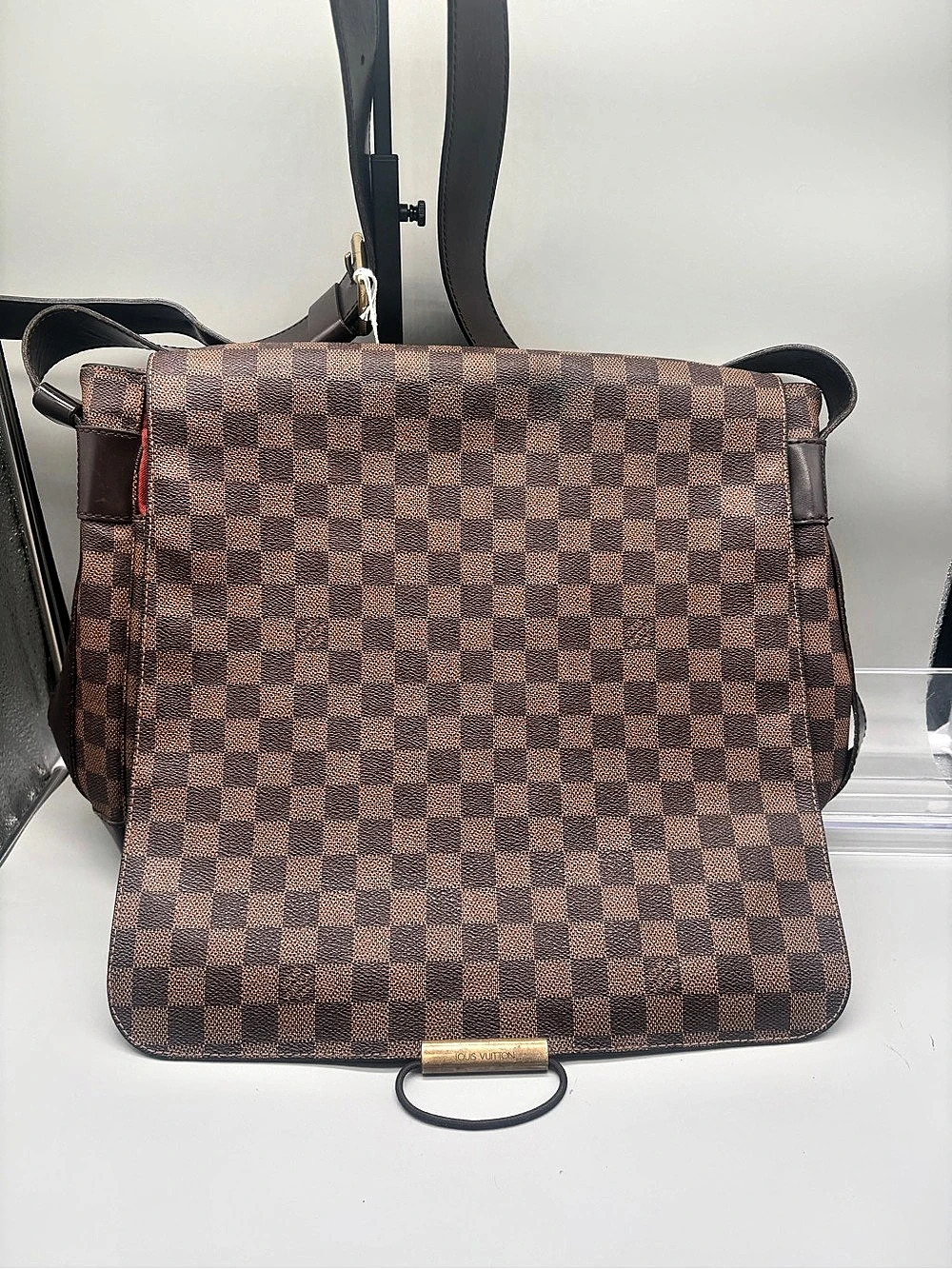 Louis Vuitton Bastille Damier Ebene Messenger Crossbody Bag